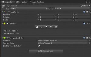 Terrain Tools sculpting tools are missing.