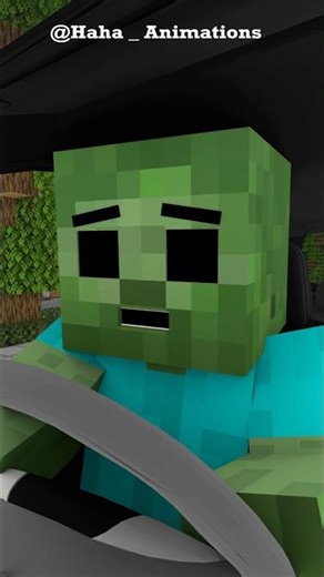 Grim Reaper Herobrine Helps the Zombie Family Get to the Hospital