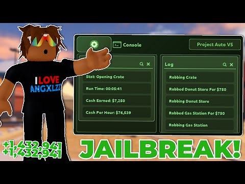 New BEST Roblox Jailbreak Script! [$1M+ PER HOUR!]