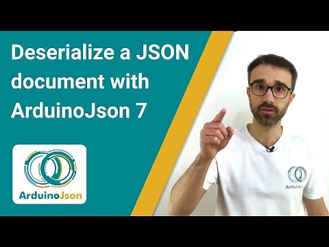 How to deserialize a JSON document with ArduinoJson 7