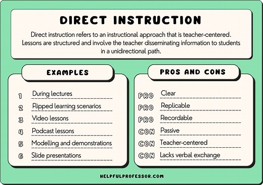 10 Direct Instruction Examples