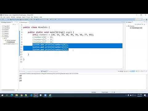 Java Programming 1 - Chapter 8 Exercises (1, 2, & 6) - Spring 2021