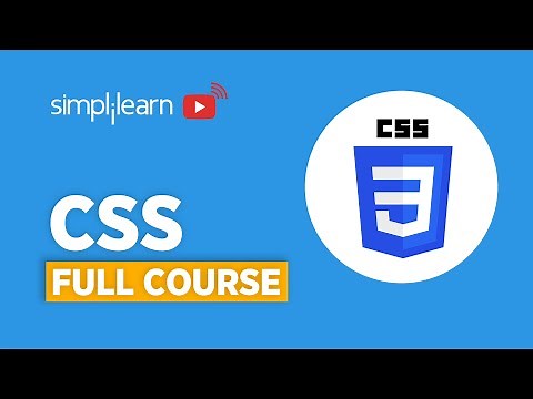 CSS Full Course | CSS Tutorial For Beginners | CSS Interview Questions And Answers | Simplilearn