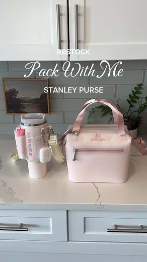 I have purse, 2 stanley purses to be specific🥤👛 #stanleypurse #stanleyrestock #tumblerrestock #tumblercup #stanleylunchbox #stanleycup #asmrrestock #packwithme #asmrpacking #amazonfinds #amazonbestsellers #ihavepurse