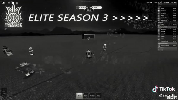 Soccer Skills Showcase on Roblox