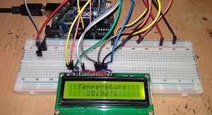 Digital Thermometer with Arduino & LM35 Temperature Sensor