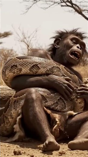 How the First Humans Survived a Python Attack