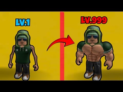 From Noob To Pro in Strongman Simulator Roblox! ( Part 1 )