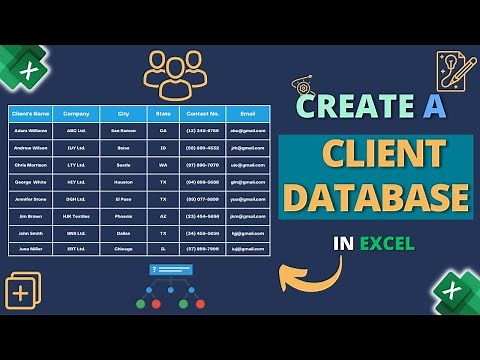 How to Create a Client Database in Excel