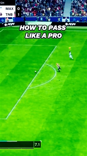 How to pass like a pro in FC 26 #football #gaming #fc26 #shorts