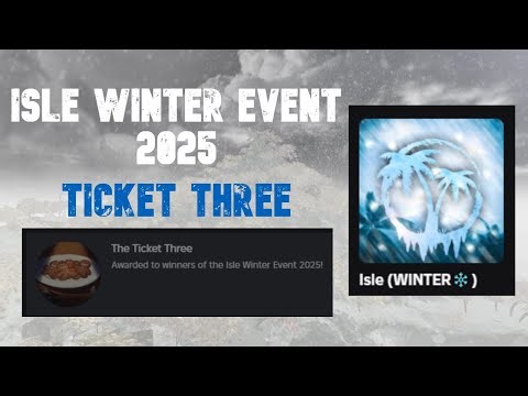 Isle winter event 2025 | The Ticket Three