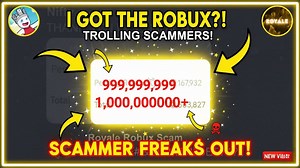 Telling Roblox Scammers I Actually Got The Robux!