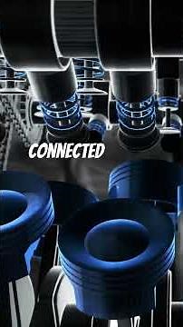 How a V8 engine works (Animation)!
