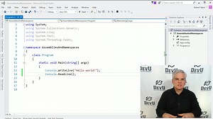 Understanding Namespaces and Working with the .NET Class Library