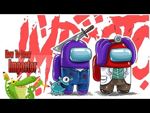 How to draw Impostor | Among Us