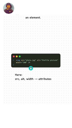 What Are Attributes in HTML? | HTML Basics for Beginners Explained in 30 Seconds #coding #shorts #js