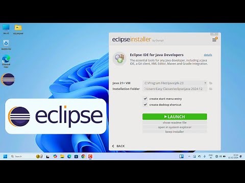 How to Download and Install Eclipse IDE on Windows 11/10 | Step-by-Step Guide