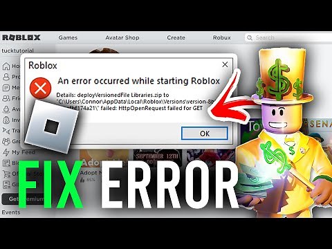 How To Fix An Error Occurred While Starting Roblox | Best Methods - Full Guide