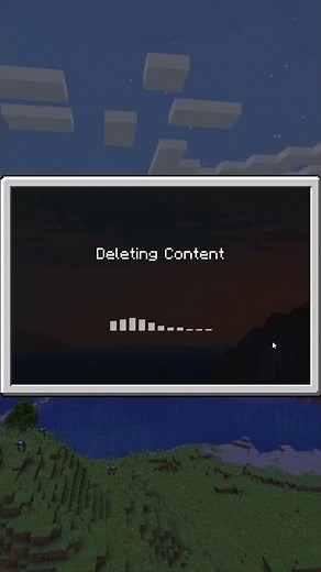 MCBE: Stop your game from having slow loading times! Clearing pack cache tutorial #Shorts