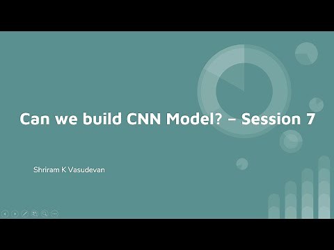 7. CNN Model Developed - Step by Step (With code)