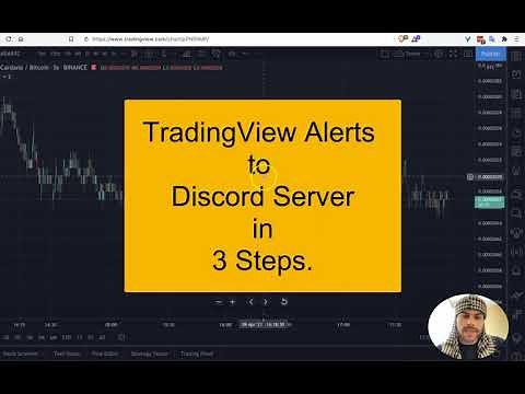 Send TradingView Alerts to A Discord Channel in 3 easy steps.