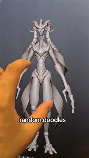 random doodle #nomadsculpt #characterdesign #art #monster #creature #originacharacter #design #oc