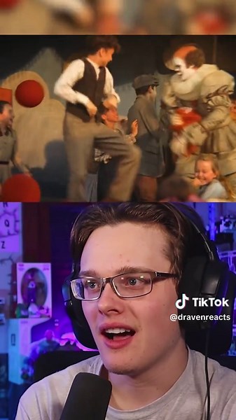 Pennywise Does The Dance… 🤯 #pennywise #itwelcometoderry #welcometoderry #hbomax #dravenreacts @HBO Max