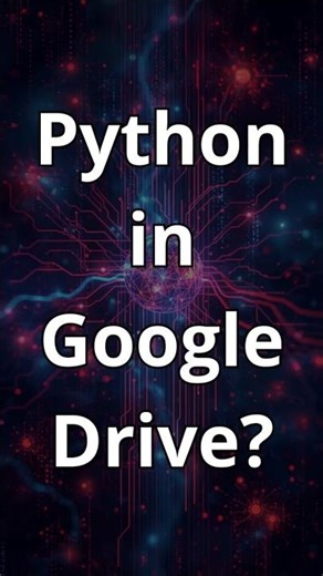 Start Coding Python for Machine Learning with Google Drive + Colab [1] #python #machinelearning