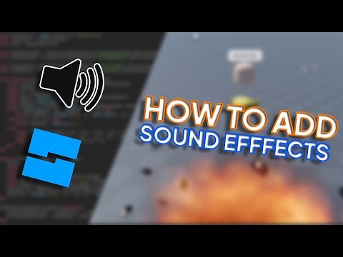 How to ADD SOUND EFFECTS to your ROBLOX GAME (EASY SFX TUTORIAL)