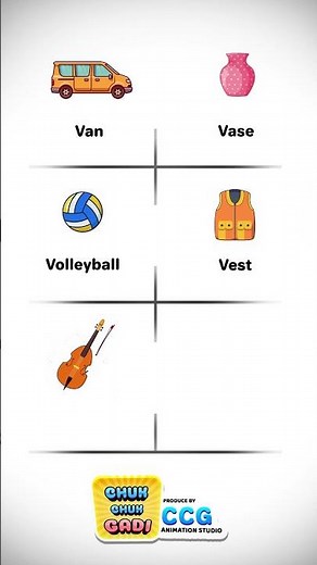 Letter V Phonics Song 🎵 V for Van 🚐 V for Violin 🎻 Fun ABC Learning for Kids 👶