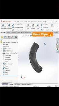 SolidWorks Tips And Tricks | Hose Pipe
