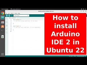 How to install Arduino IDE 2 in Ubuntu 22 (AppImage)