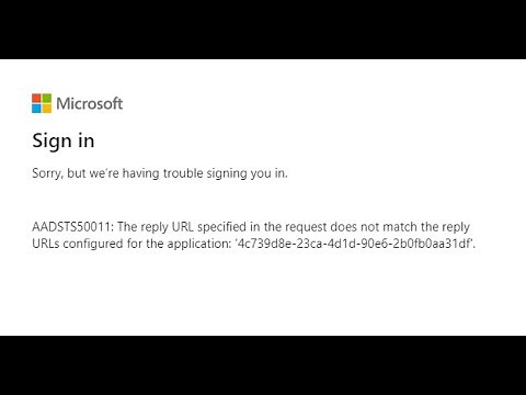 How to fix the reply URL mismatch error in Entra ID - Microsoft Identity Platform