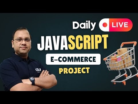 Part -1 JavaScript Shopping Cart #coding #Tutorial for Beginners | Build an E-commerce App