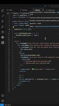 useEffect in React Explained with Real Example | React Hooks Tutorial