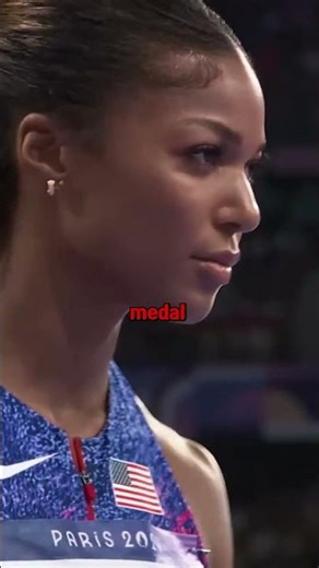 Gabby Thomas vs Julian Alfred Olympic Showdown 🔥 #trackandfield #olympics