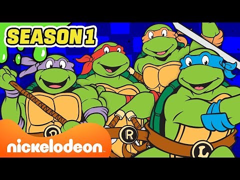 TMNT: Las Tortugas Ninja | La TEMPORADA 1 Completa de TMNT (1987) 🐢 | 5 EPISODIOS COMPLETOS