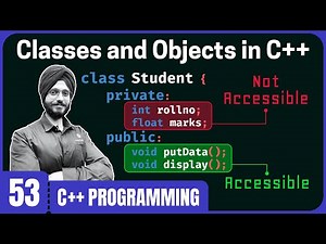 Classes and Objects in C++