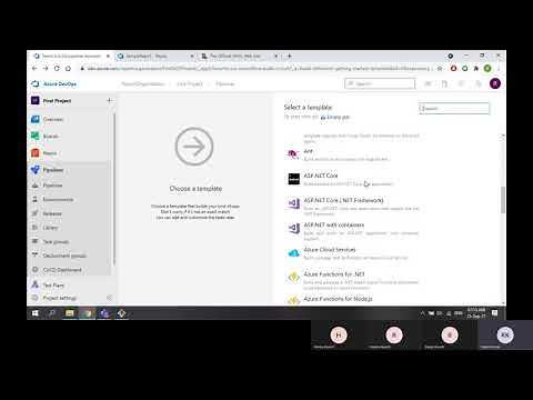 Azure DevOps - Create a sample pipeline