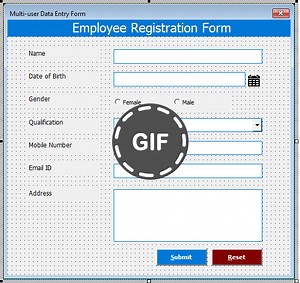 How to Create a Multi-User Data Entry Form in Excel (Step-by-step Guide)