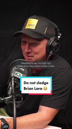 Avoid Sledging Brian Lara: Dan Cullen's Lesson | Cricket Podcast
