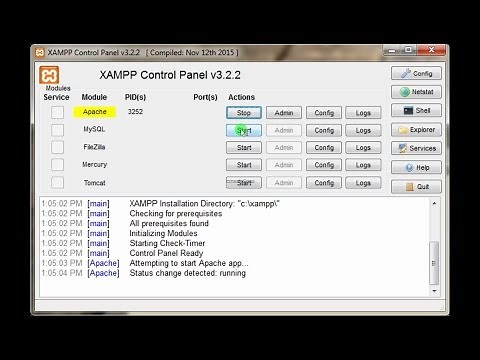 How to Connect Xampp database With PHP | Website