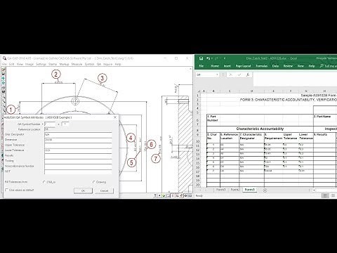 PDF図面から検査表を簡単作成 QA-CADソフトウェア