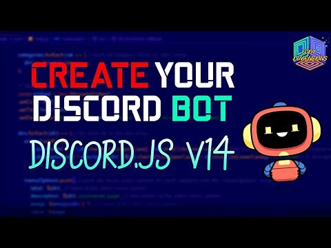 Creating a Discord bot | Discord.JS v14 Tutorial #1