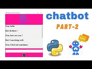 Talking Chat Bot Part 2 | Python GUI Project | tkinter | For Beginners From Scratch