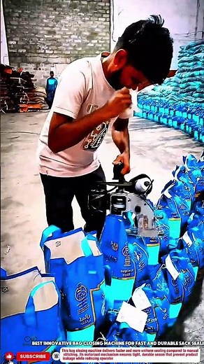 Best Innovative Bag Closing Machine for Fast and Durable Sack Sealing #innovative