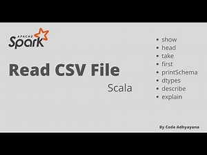 Read CSV File in Spark | Scala