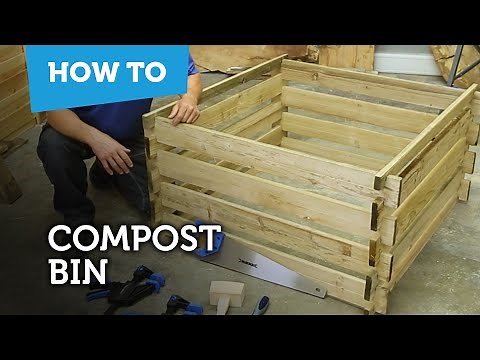 How to make a compost bin from pallets