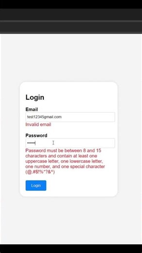 Login Form Validation || Error Handling Using JavaScript #astechmaster