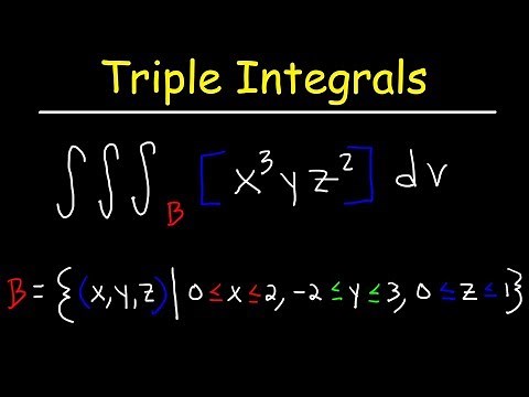 Triple Integrals - Calculus 3